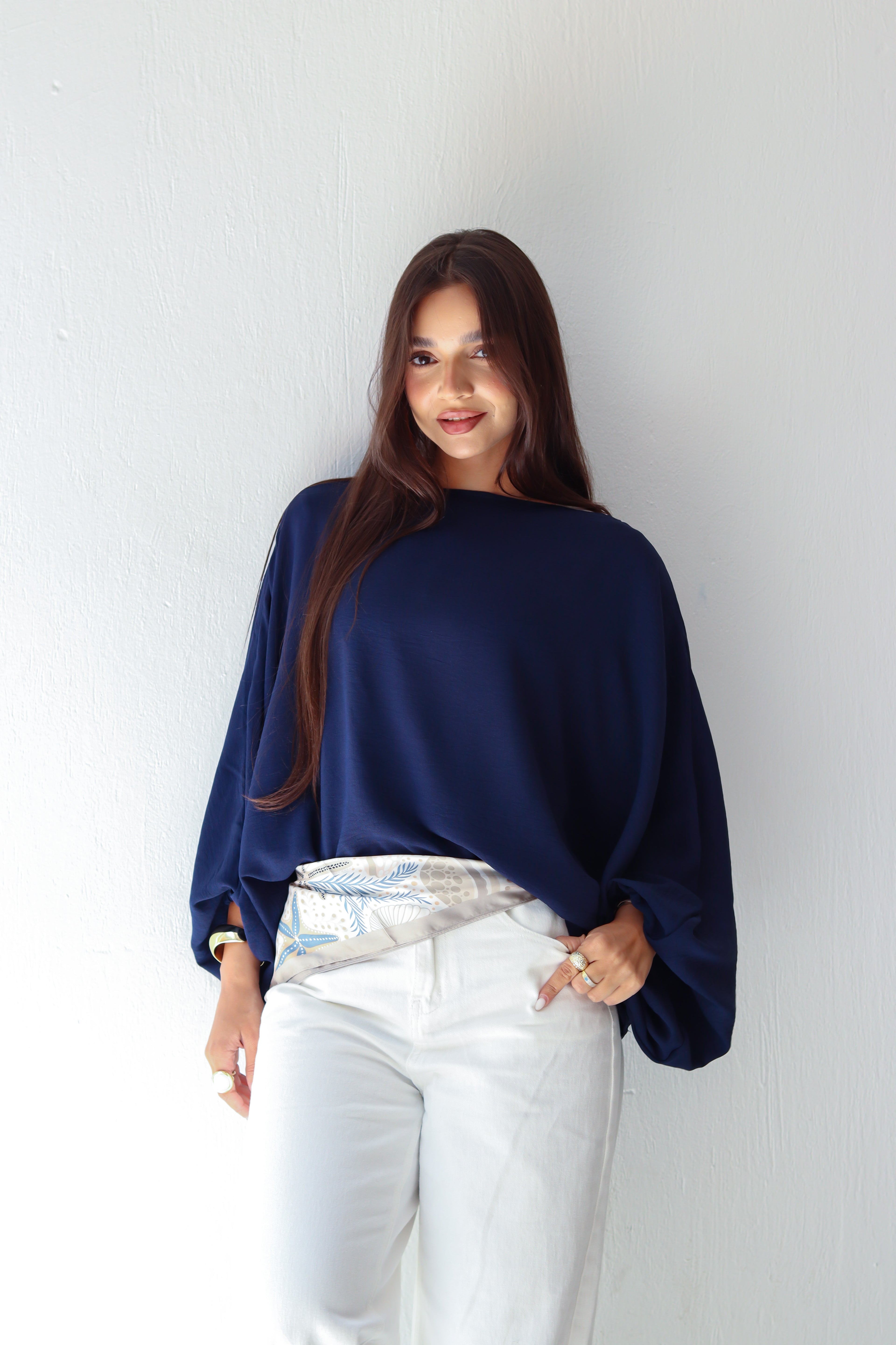 The Essential Top in Navy