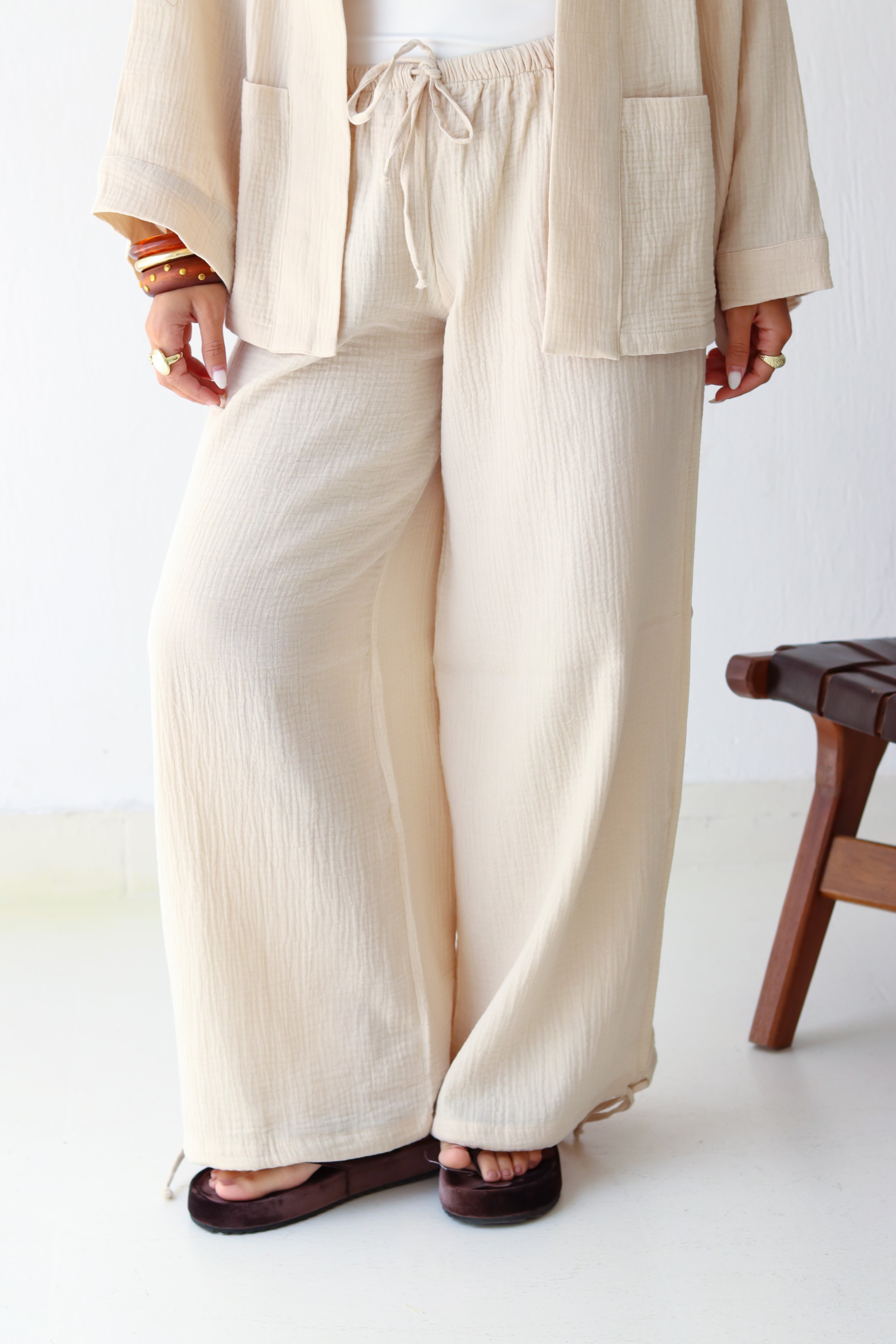The Kynd Pants in Cream