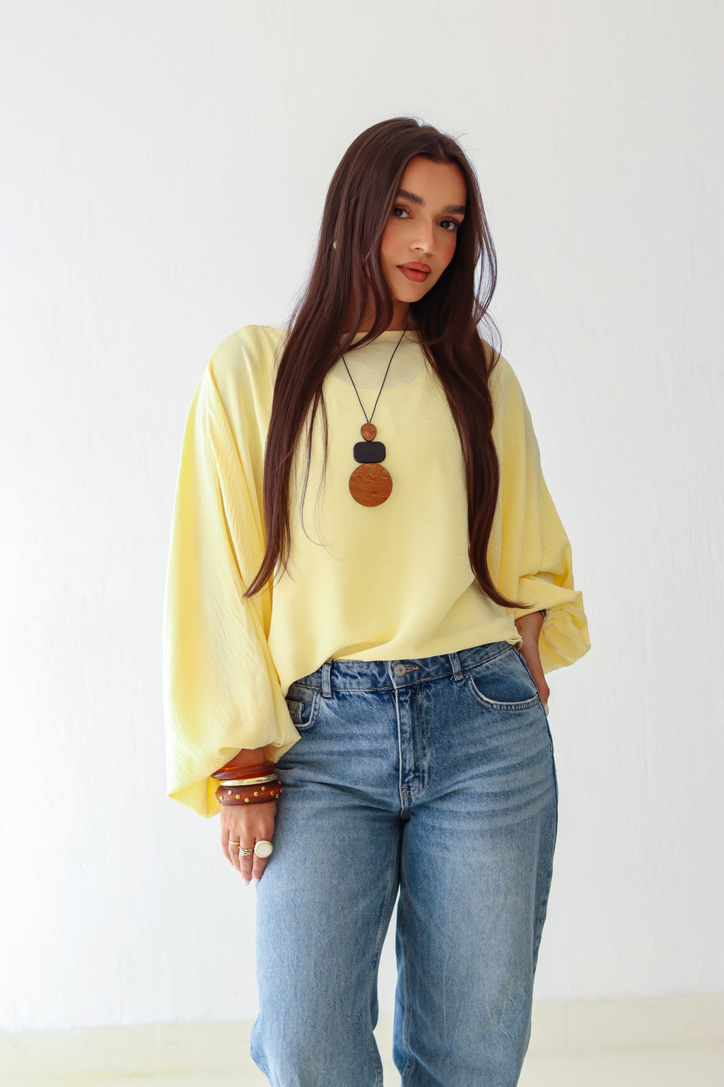 The Essential Top in Butter Yellow