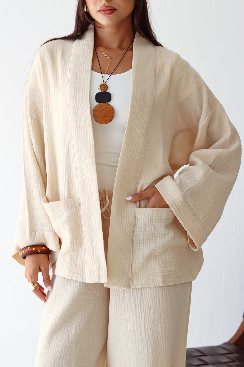 The Kynd Cardigan in Cream