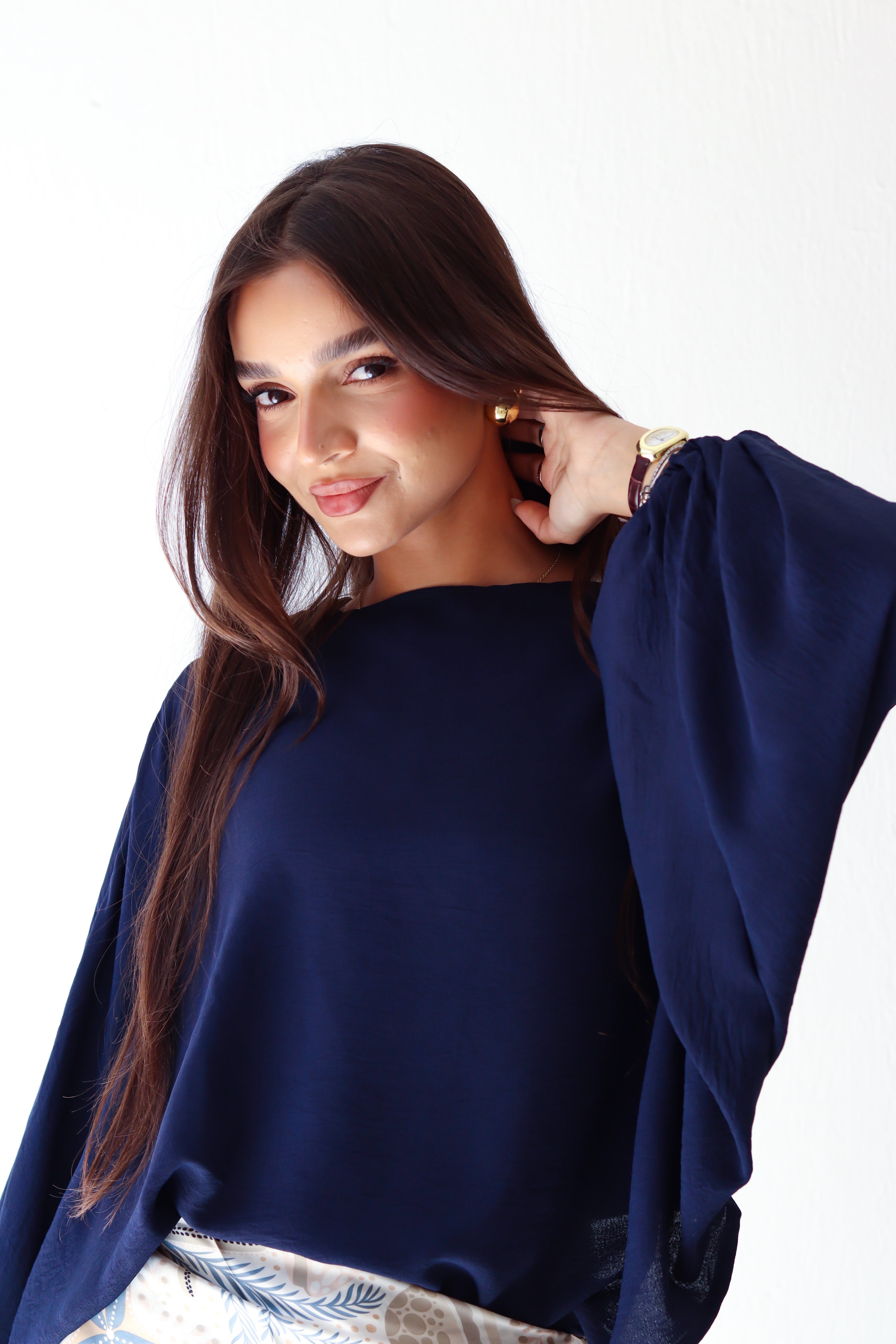 The Essential Top in Navy