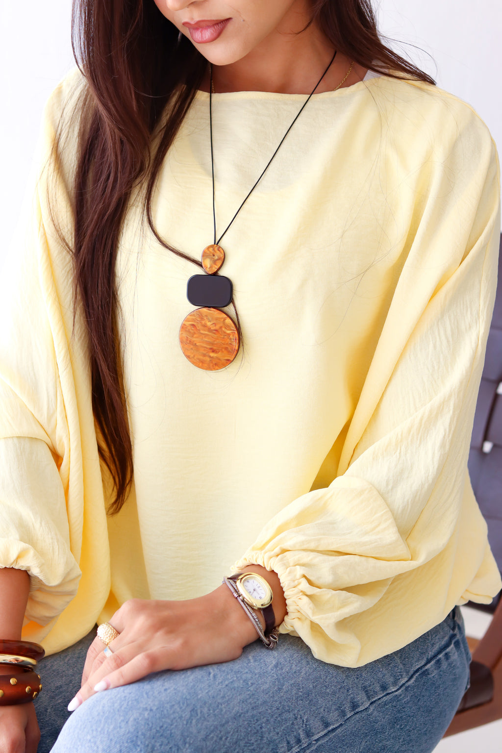 The Essential Top in Butter Yellow