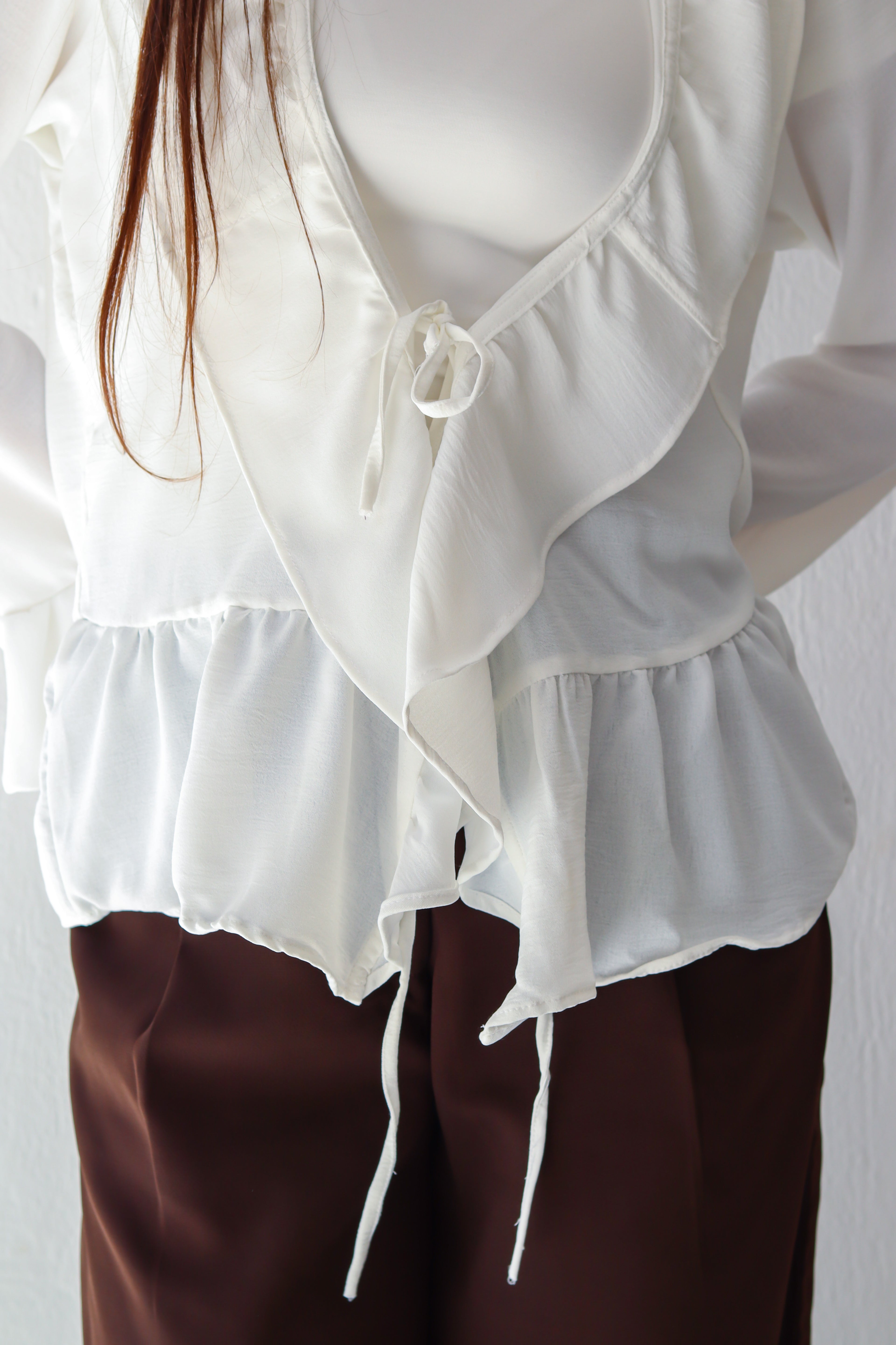 The Rue Top in White