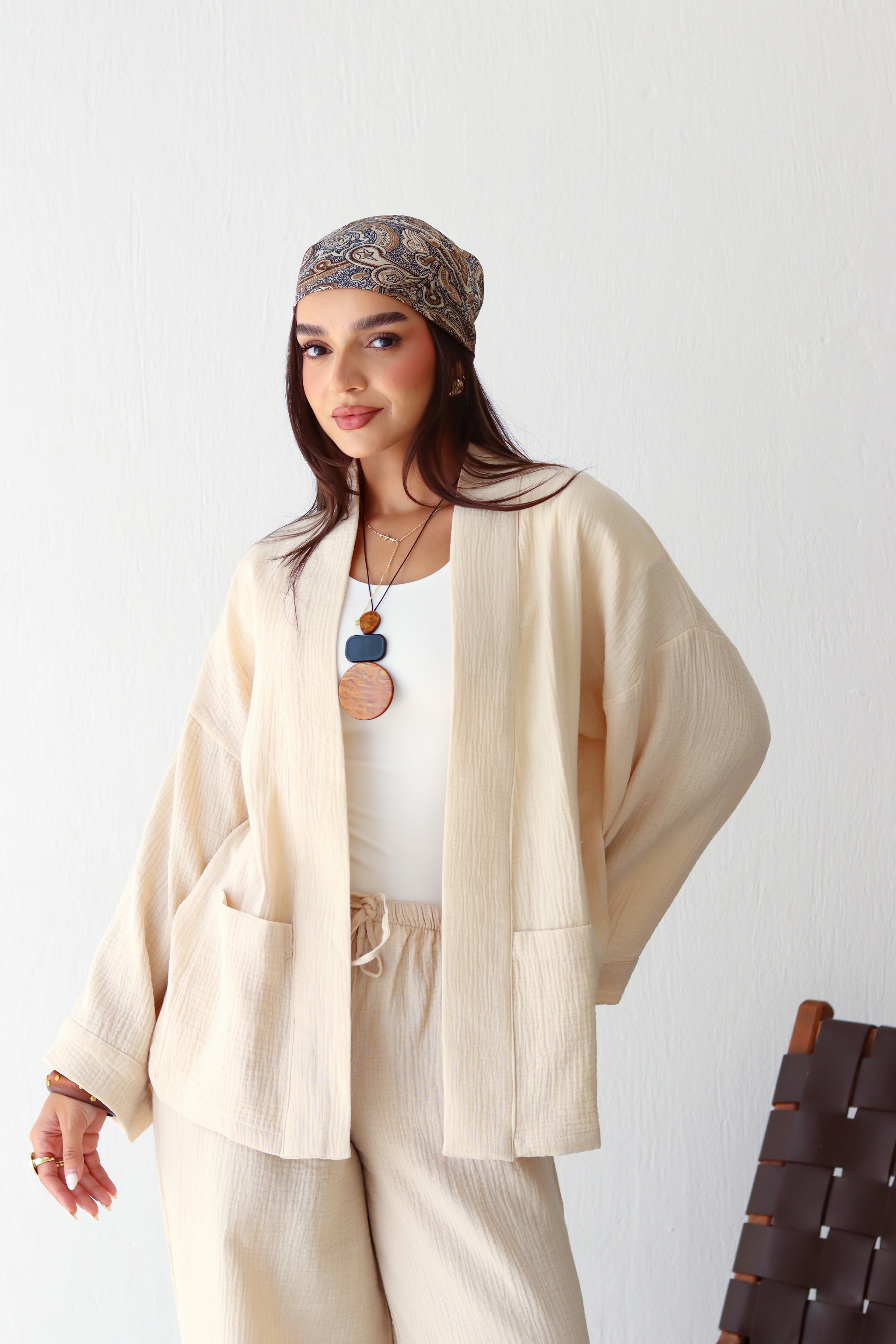 The Kynd Cardigan in Cream