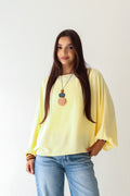 The Essential Top in Butter Yellow