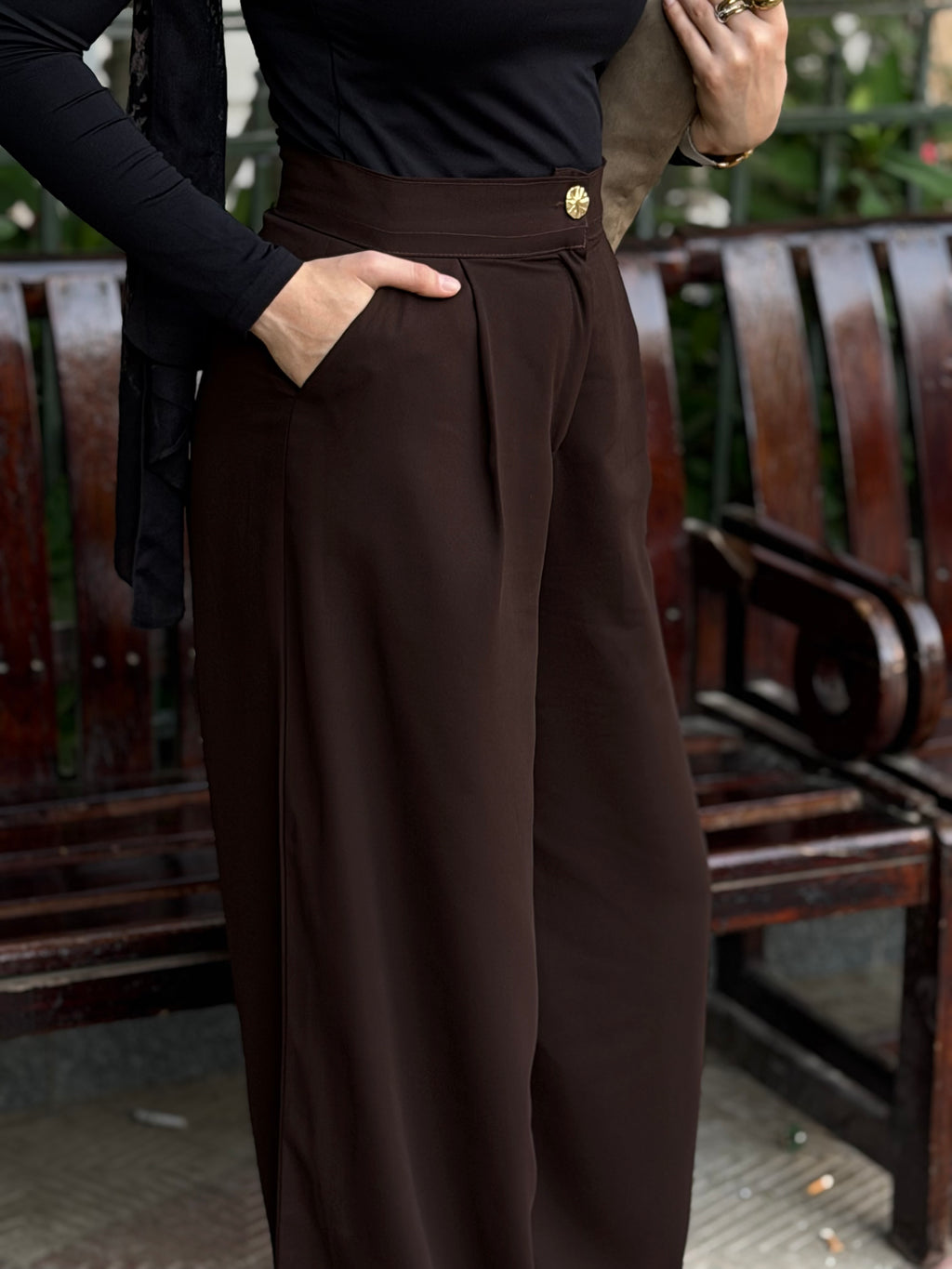 The Tailored Pants In Mocha