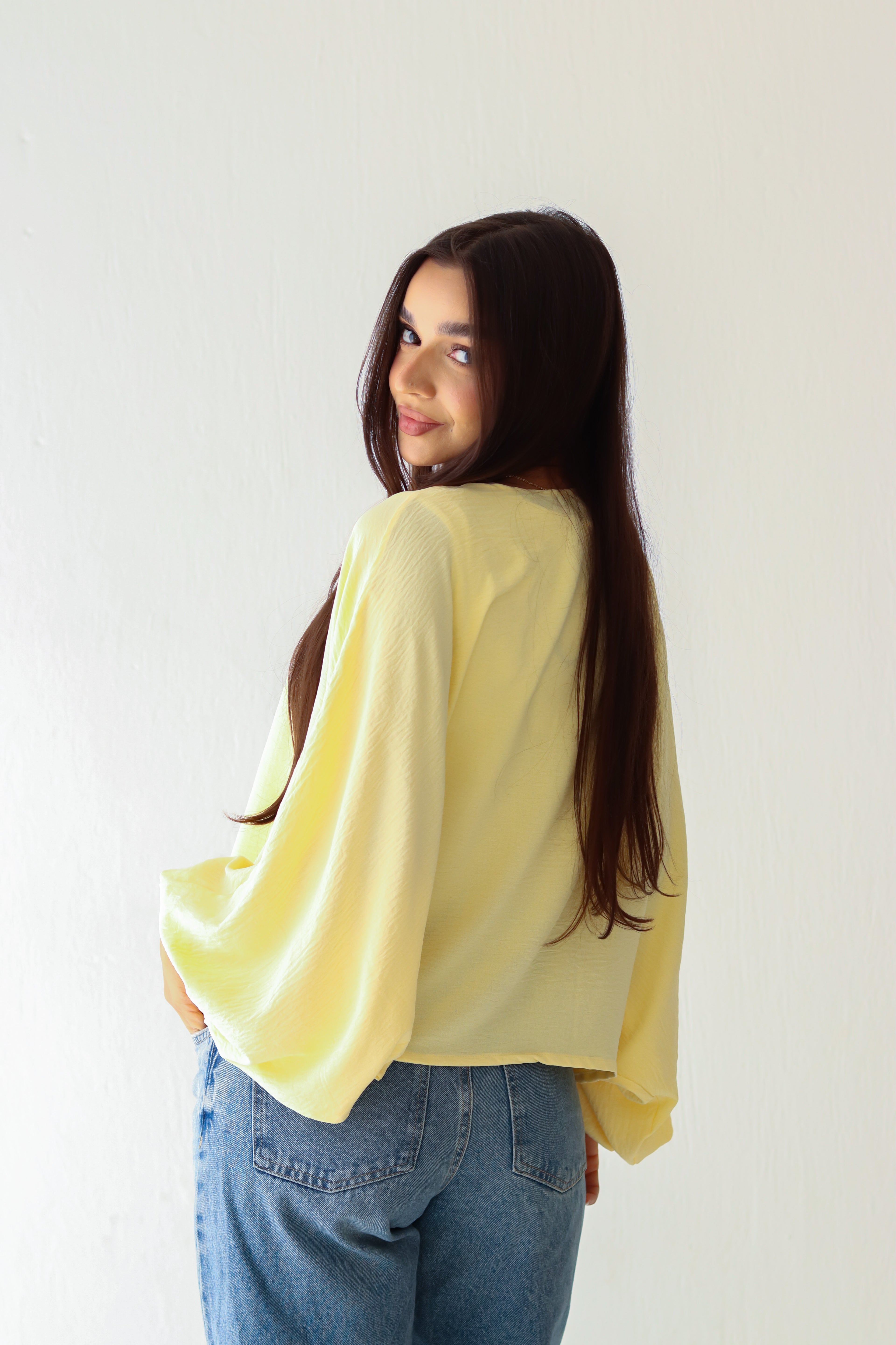 The Essential Top in Butter Yellow