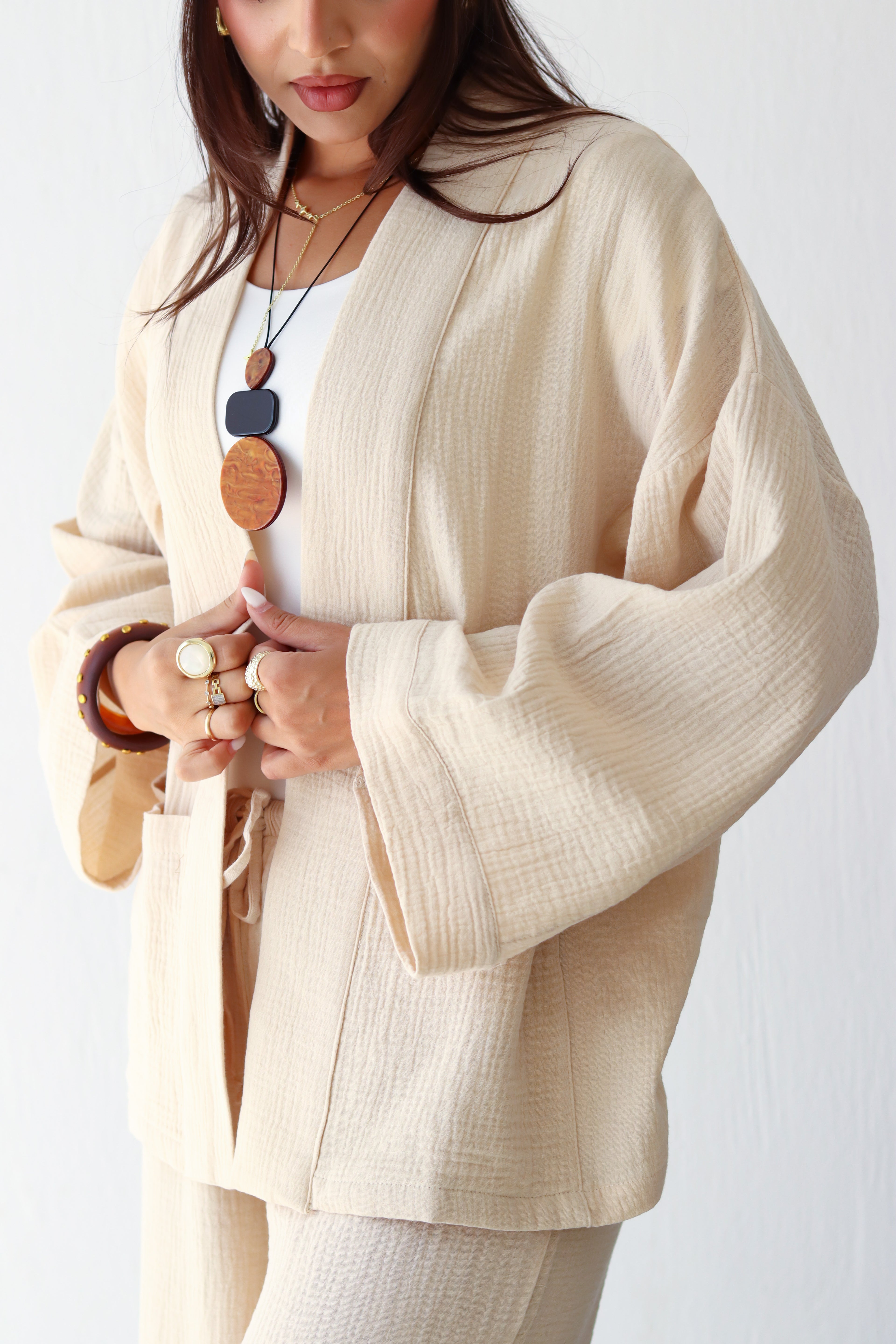The Kynd Cardigan in Cream