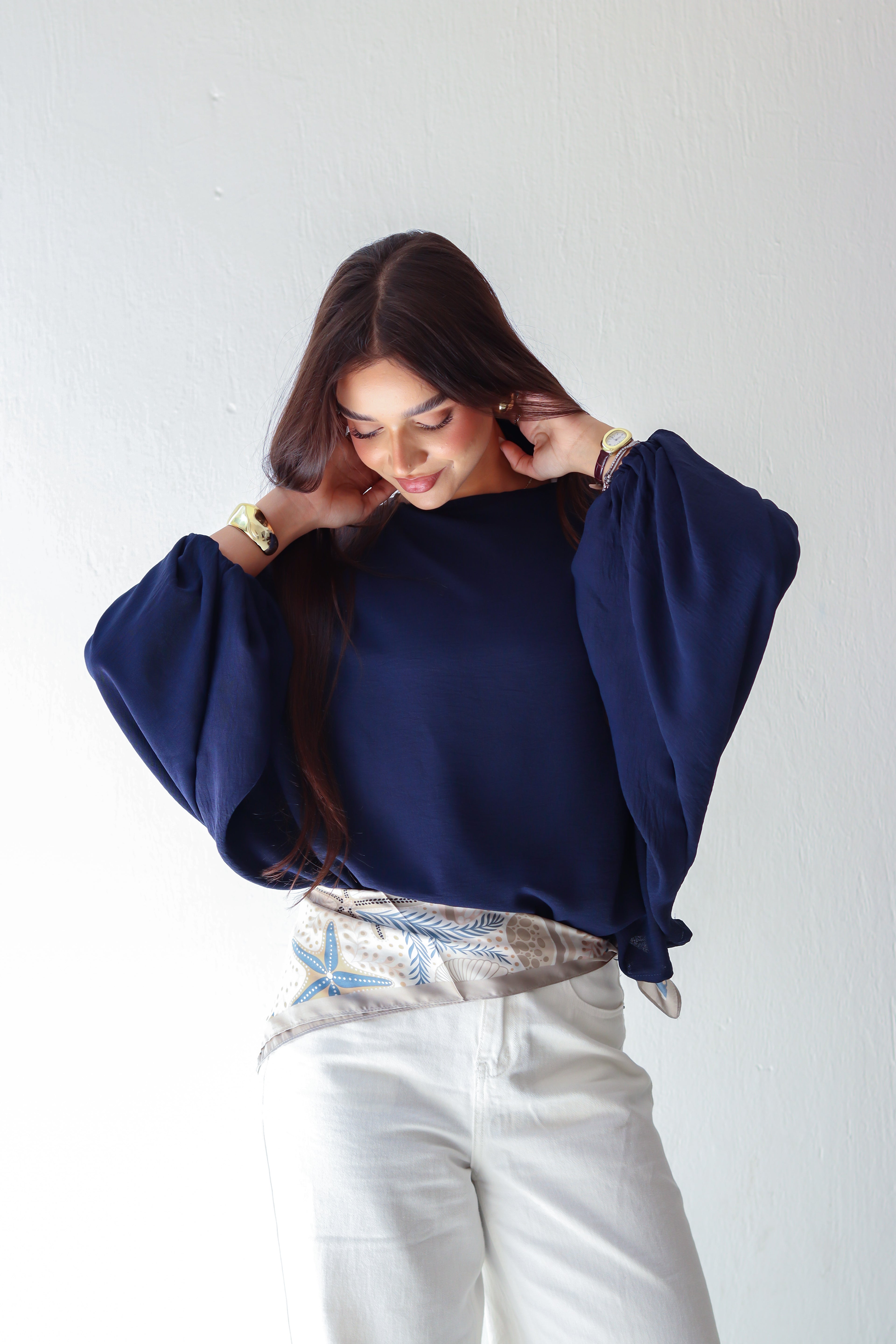 The Essential Top in Navy