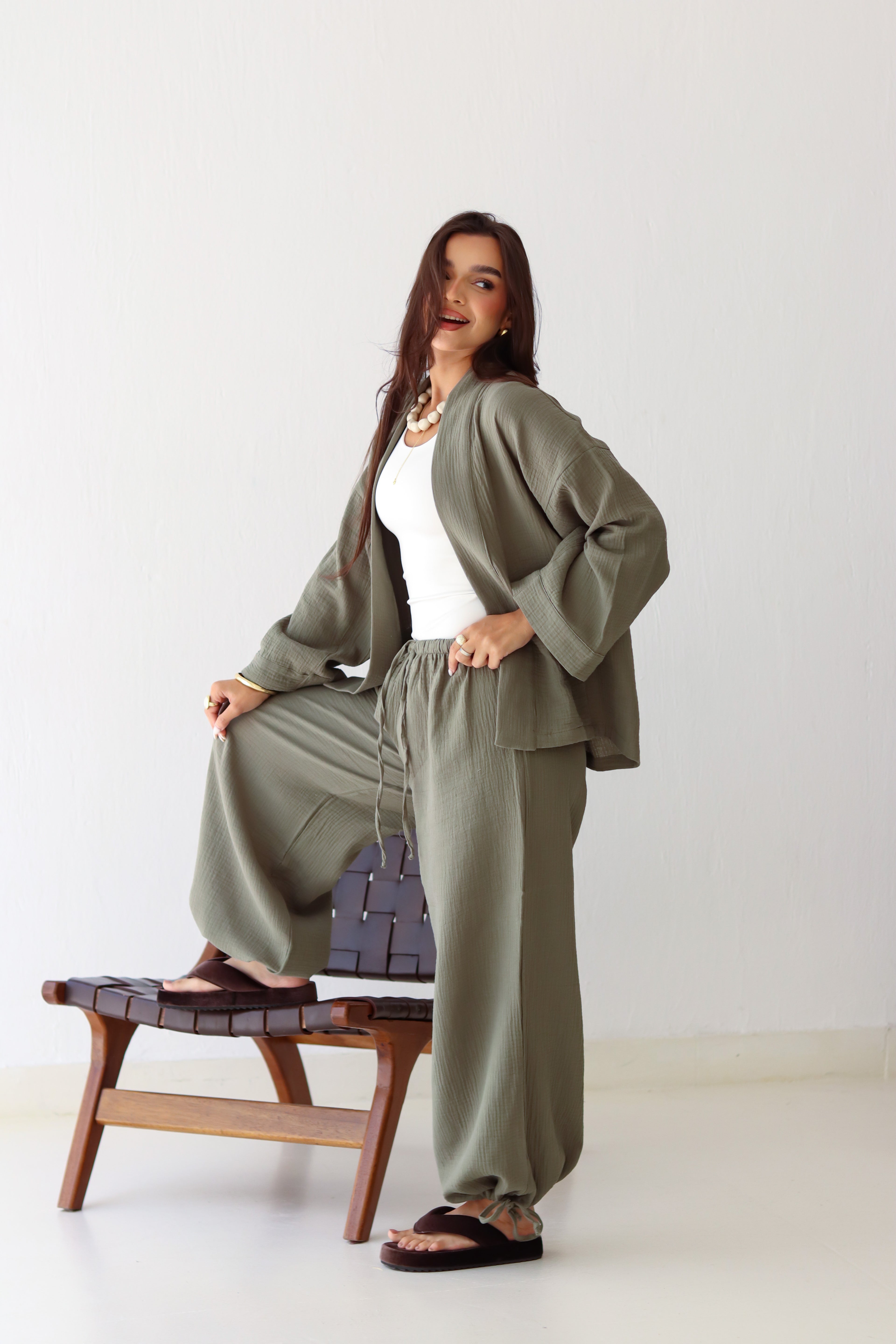 The Kynd Pants in Olive