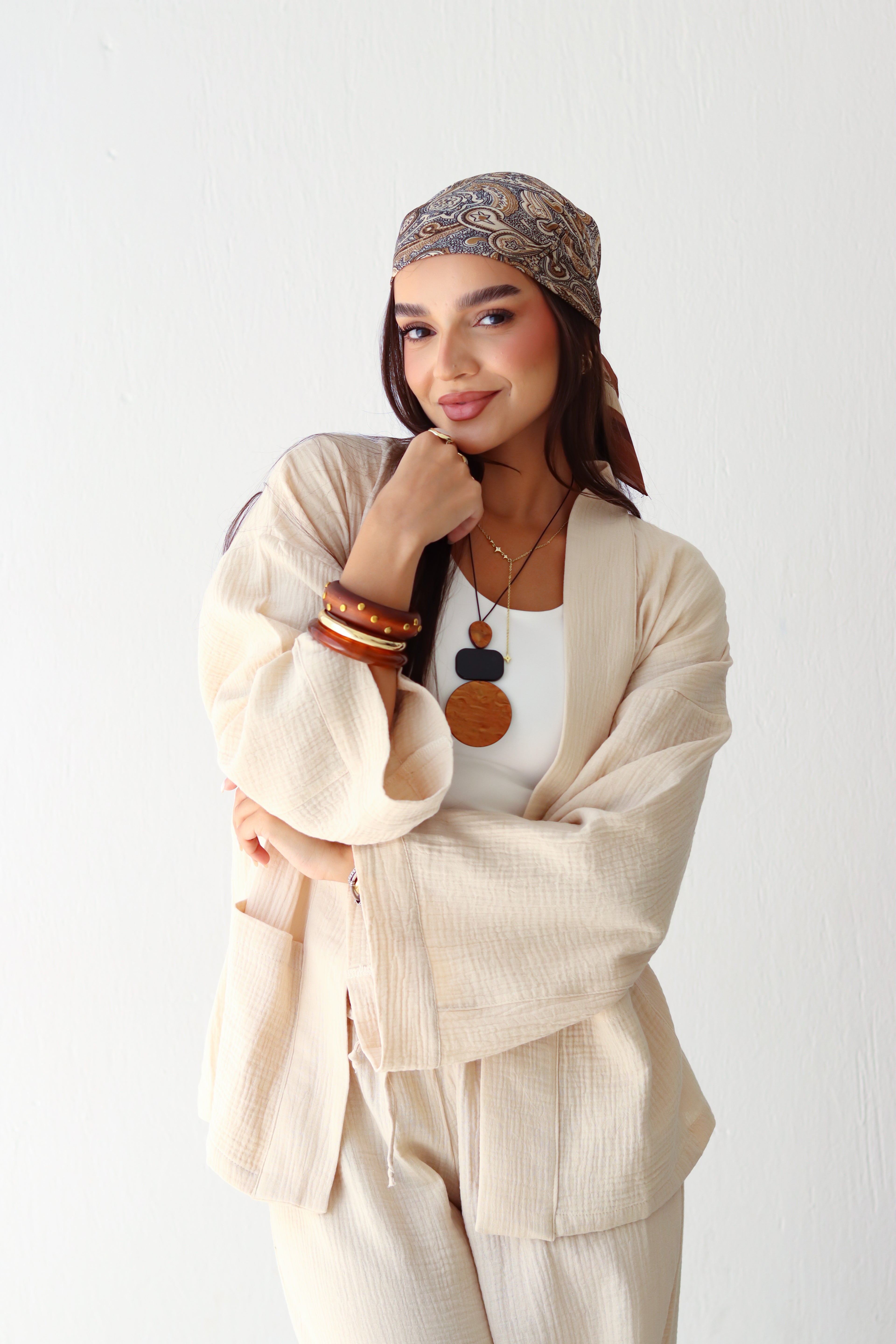 The Kynd Cardigan in Cream
